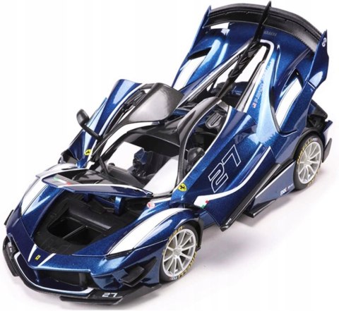 FERRARI FXX-K EVO #27 model 1:18 Bburago 16012 blue FERRARI FXX-K EVO #27 model 1:18 Bburago 16012 blue
