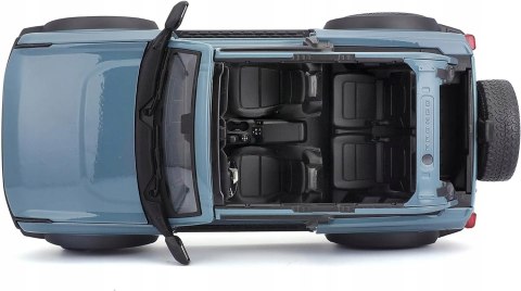 FORD Bronco BADLANDS 2021 1:18 model Maisto 31457 blue FORD Bronco BADLANDS 2021 1:18 model Maisto 31457 blue
