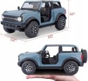 FORD Bronco BADLANDS 2021 1:18 model Maisto 31457 blue