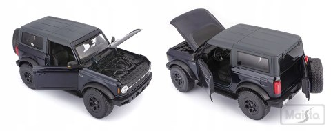 FORD Bronco WILDTRAK 2021 1:18 model Maisto 31456 black FORD Bronco WILDTRAK 2021 1:18 model Maisto 31456 black