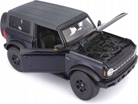 FORD Bronco WILDTRAK 2021 1:18 model Maisto 31456 black FORD Bronco WILDTRAK 2021 1:18 model Maisto 31456 black