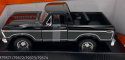 Ford Bronco (hard top) 1978 1:24 Motormax 79374 black