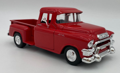 1955 GMC Blue Chip Pick-up red 1:24 Motormax 79382 1955 GMC Blue Chip Pick-up red 1:24 Motormax 79382