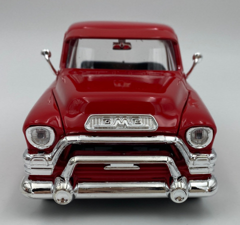 1955 GMC Blue Chip Pick-up red 1:24 Motormax 79382 1955 GMC Blue Chip Pick-up red 1:24 Motormax 79382