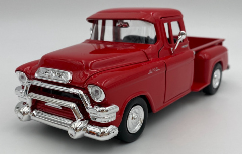 1955 GMC Blue Chip Pick-up red 1:24 Motormax 79382 1955 GMC Blue Chip Pick-up red 1:24 Motormax 79382