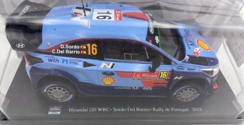 Hyundai i20 WRC #16 D. Sordo 1:24 Rajd Portugalii Hyundai i20 WRC #16 D. Sordo 1:24 Rajd Portugalii