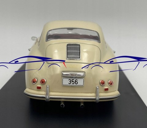 Porsche 356 1959 ivory model 1:24 WhiteBox 124190 Porsche 356 1959 ivory model 1:24 WhiteBox 124190
