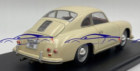 Porsche 356 1959 ivory model 1:24 WhiteBox 124190 Porsche 356 1959 ivory model 1:24 WhiteBox 124190