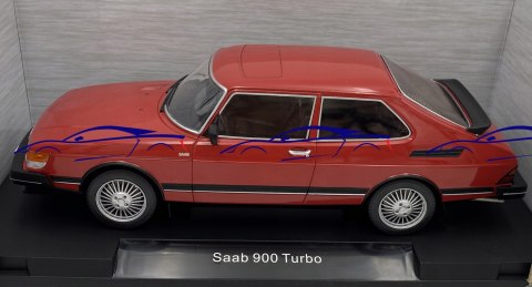 SAAB 900 Turbo 1981 red krokodyl 1:18 MCG 18340 SAAB 900 Turbo 1981 red krokodyl 1:18 MCG 18340