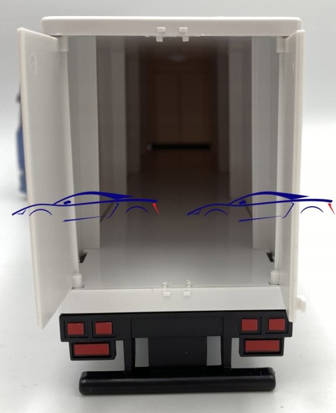 SCANIA 770S ciągnik naczepa Scania Bburago 1:43 SCANIA 770S ciągnik naczepa Scania Bburago 1:43