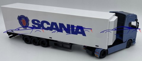 SCANIA 770S ciągnik naczepa Scania Bburago 1:43 SCANIA 770S ciągnik naczepa Scania Bburago 1:43
