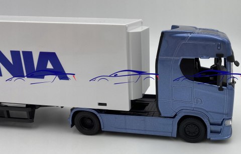 SCANIA 770S ciągnik naczepa Scania Bburago 1:43 SCANIA 770S ciągnik naczepa Scania Bburago 1:43
