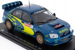 Subaru Impreza S9 WRC Solberg #7 2003 model 1:24 Rajd Walii