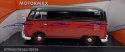 VW Type 2 T1 Delivery Van 1:24 Motormax 79342 black/red