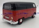 VW Type 2 T1 Delivery Van 1:24 Motormax 79342 black/red