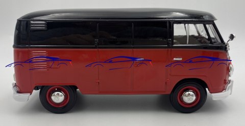 VW Type 2 T1 Delivery Van 1:24 Motormax 79342 black/red VW Type 2 T1 Delivery Van 1:24 Motormax 79342 black/red