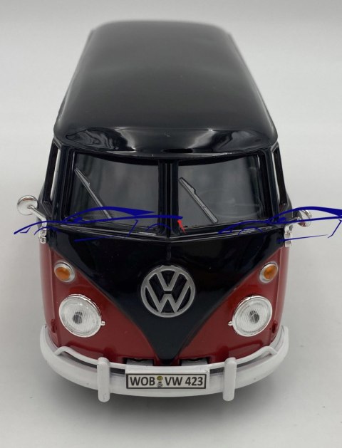 VW Type 2 T1 Delivery Van 1:24 Motormax 79342 black/red VW Type 2 T1 Delivery Van 1:24 Motormax 79342 black/red