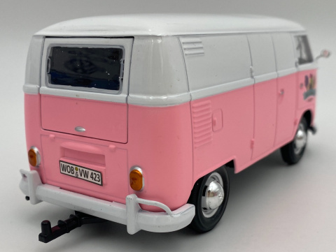 Volkswagen (T1) z budką z lodami 1:24 Motormax 79672 Volkswagen (T1) z budką z lodami 1:24 Motormax 79672