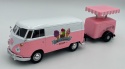 Volkswagen (T1) z budką z lodami 1:24 Motormax 79672