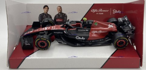 ALFA ROMEO C43 F1 2023 #24 Z.Guanyu BBurago 1:43 ALFA ROMEO C43 F1 2023 #24 Z.Guanyu BBurago 1:43