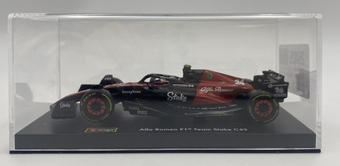 ALFA ROMEO C43 F1 2023 KASK Z.Guanyu BBurago 1:43 ALFA ROMEO C43 F1 2023 KASK Z.Guanyu BBurago 1:43