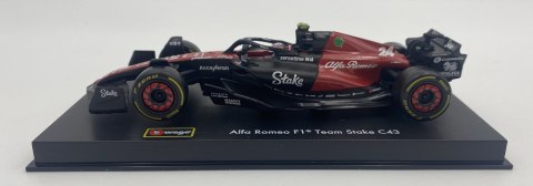 ALFA ROMEO C43 F1 2023 KASK Z.Guanyu BBurago 1:43 ALFA ROMEO C43 F1 2023 KASK Z.Guanyu BBurago 1:43