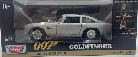 ASTON MARTIN DB5 James Bond GOLDFINGER (1964) 1:24 Motormax 79857 ASTON MARTIN DB5 James Bond GOLDFINGER (1964) 1:24 Motormax 79857