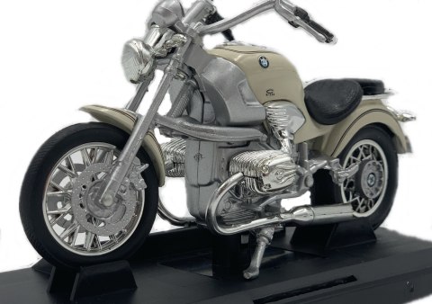 Agent 007 James Bond BMW R1200C na podstawce 1:18 Motormax