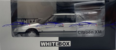 CITROEN XM 1989 model 124216 WhiteBox 1:24 silver CITROEN XM 1989 model 124216 WhiteBox 1:24 silver