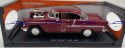 Chevrolet Bel Air coupe 1955 custom 1:18 Motormax 79002 red