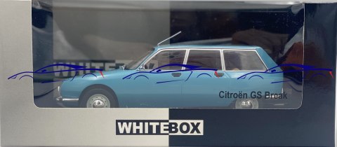 Citroen GS Break model WB124209 WhiteBox 1:24 blue Citroen GS Break model WB124209 WhiteBox 1:24 blue