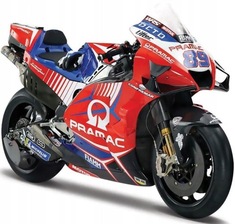 DUCATI Pramac MotoGP #89 Jorge Martin 1:18 Maisto 2021