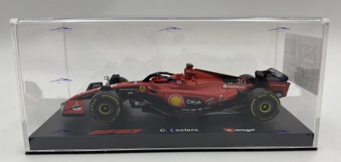 F1 FERRARI F1-SF23 2023 Leclerc KASK BBurago 1:43 F1 FERRARI F1-SF23 2023 Leclerc KASK BBurago 1:43