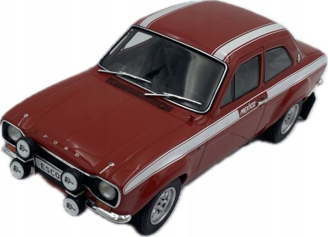 FORD Escort RS MK I Mexico 1970 1:24 red WhiteBox 124199 FORD Escort RS MK I Mexico 1970 1:24 red WhiteBox 124199