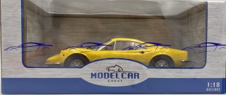 Ferrari Dino 246 GT 1969 yellow 1:18 model MCG 18168
