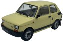 Fiat 126p maluch model 124217 WhiteBox 1:24 jasny żółty