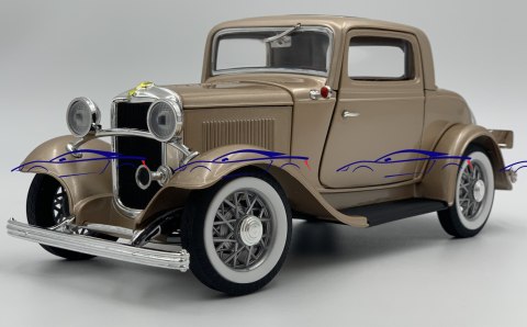 Ford 3-Window Coupe 1932 1:18 model LDC 92248 gold