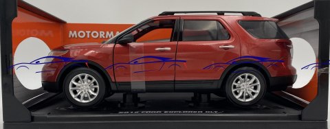 Ford Explorer XLT 2015 1:18 model Motormax 73186 red Ford Explorer XLT 2015 1:18 model Motormax 73186 red