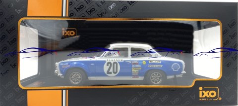 Ford Escort MKI RS 1600 #20 Mikkola Monte Carlo 1973 model IXO 1:24 Ford Escort MKI RS 1600 #20 Mikkola Monte Carlo 1973 model IXO 1:24