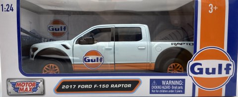 Ford F-150 Raptor 2017 GULF model 1:27 Motormax 79665 Ford F-150 Raptor 2017 GULF model 1:27 Motormax 79665