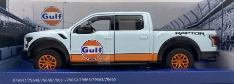 Ford F-150 Raptor 2017 GULF model 1:27 Motormax 79665 Ford F-150 Raptor 2017 GULF model 1:27 Motormax 79665