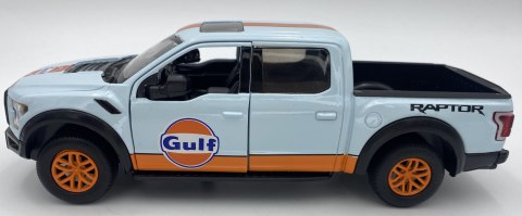 Ford F-150 Raptor 2017 GULF model 1:27 Motormax 79665 Ford F-150 Raptor 2017 GULF model 1:27 Motormax 79665