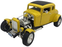 Ford Hot Rod 1932 1:18 model Motormax 73172 żółty