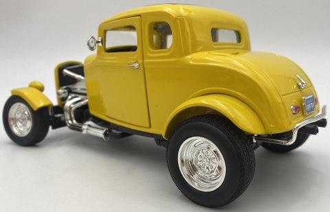 Ford Hot Rod 1932 1:18 model Motormax 73172 żółty Ford Hot Rod 1932 1:18 model Motormax 73172 żółty