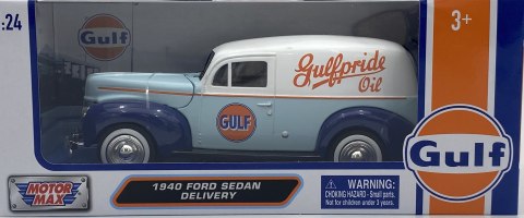 Ford Sedan Delivery 1940 GULF 1:24 Motormax 79661 Ford Sedan Delivery 1940 GULF 1:24 Motormax 79661