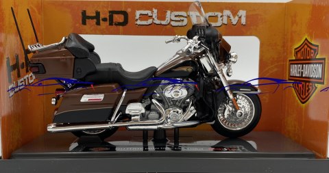 HARLEY-DAVIDSON 2012 FLHTK Electra Glide 1:18 Maisto brązowy HARLEY-DAVIDSON 2012 FLHTK Electra Glide 1:18 Maisto brązowy