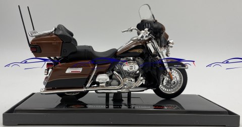 HARLEY-DAVIDSON 2012 FLHTK Electra Glide 1:18 Maisto brązowy HARLEY-DAVIDSON 2012 FLHTK Electra Glide 1:18 Maisto brązowy