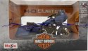 HARLEY-DAVIDSON 2022 CVO Road Glide 1:18 Maisto niebieski