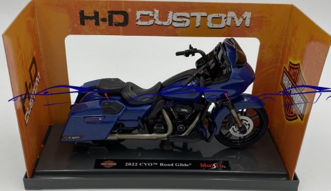 HARLEY-DAVIDSON 2022 CVO Road Glide 1:18 Maisto niebieski HARLEY-DAVIDSON 2022 CVO Road Glide 1:18 Maisto niebieski