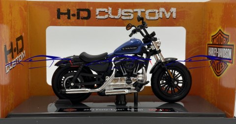 HARLEY-DAVIDSON 2022 Forty-Eight Special 1:18 Maisto niebieski HARLEY-DAVIDSON 2022 Forty-Eight Special 1:18 Maisto niebieski